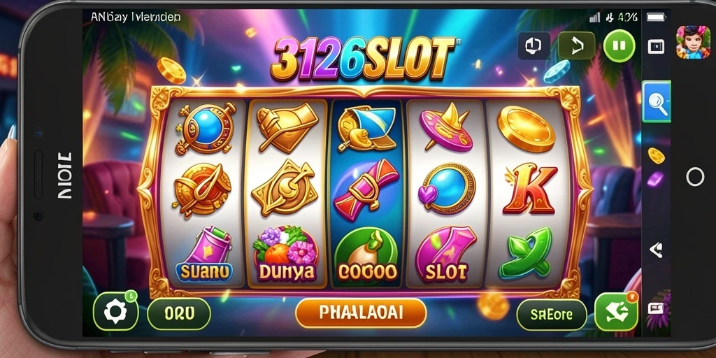 Tangkapan layar yang menunjukkan gameplay petualangan seru di 3126SLOT.